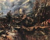 彼得 保罗 鲁本斯 : Stormy Landscape